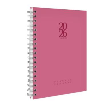 Imagem de Agenda 2026 Planner Semanal Solid Colors Mauve