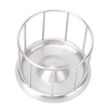 Imagem de Zerodis Réptil Aço Inoxidável Prisoço de Prato Terrarium Tigelas de Aço Réptil Alimentos Alimentos Répteis Prato Com Tartaruga Redonda Bacia de Alimentação de Tartaruga para Loja de Animais de