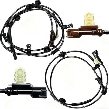 Imagem de 2 peças ABS Sensor de velocidade da roda, traseira esquerda e direita, FL3Z2C190A/B, compatível com Ford F-150 2015-2020/Lobo 5.0L V8(21-15) BRAB412&BRAB413