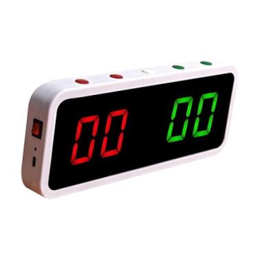 Imagem de menolana Placar de bilhar Placar eletrônico prático e resistente multifuncional para jogos de bilhar, Branco