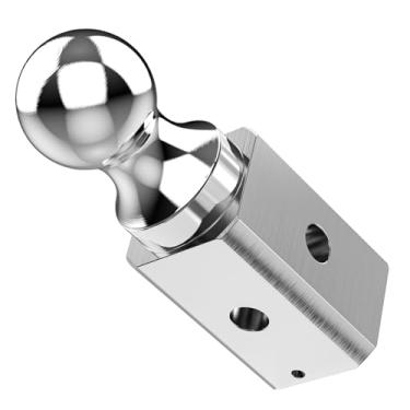Imagem de Nilight Bola de engate de pescoço de ganso GNXA2000 compatível com engates de reboque B&W, bola de engate de reboque de pescoço de ganso de substituição de 2-5/16 polegadas, capacidade de carga de