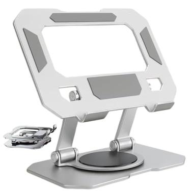 Imagem de Suporte para Tablet e Celular – Compatível com iPad, Kindle e Samsung, Ajustável, Dobrável e Estável