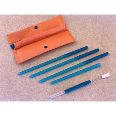 Imagem de Canudo Eco com Estojo Tupperware - Verde Água