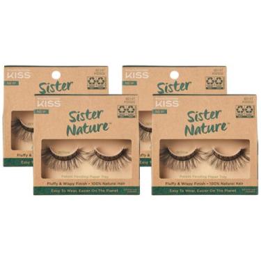 Imagem de Cílios postiços KISS Lashes Sister Nature Willow 1 par x 4