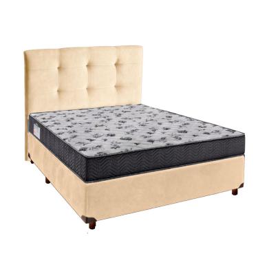 Imagem de Kit Cama Box + Cabeceira + Colchão Casal D33 - Iso100 - Ortobom