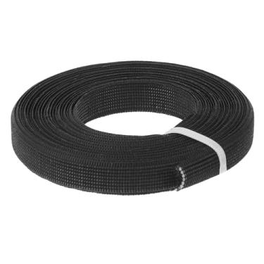 Imagem de Desossamento para costura, 1 peça 5 jardas 12 mm - Espartilho de poliéster costurado de alta densidade para vestido de noiva, vestido de noiva (preto)