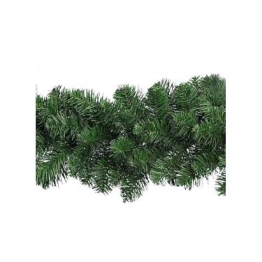 Imagem de Grinaldas Festão Aramado 180/200 / 300 Galhos 2,7m Natal Grosso Ramificado Decoração Natalina Enfeite(200 Galhos 200cm,2 Festões)