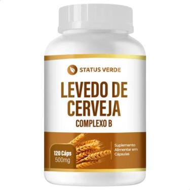 Imagem de Levedo de Cerveja Puro 120 Cáps de 500mg - Suplemento Natural