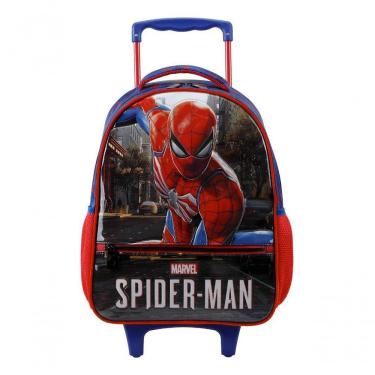 Imagem de Mochila Rodinhas Spider Aranha Jogo Video Game Xeryus 11670