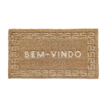 Imagem de Capacho De Porta Fibra De Coco Relevo Home Pet 60x33cm - Uzoo Capacho Fibra De Coco Rt Relevo 60x33cm Home Pet