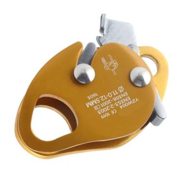 Imagem de PARADA DE FREIO AUTOMÁTICA DESCENDER 11-12,5 MM BRAÇADEIRA DE CORDA ANEL DE RAPEL DE RESGATE ENGRENAGEM DE ESCALADA PARA CORDA DE ESCALADA