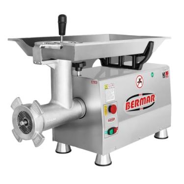 Imagem de Moedor de Carne Bermar Boca 98 com Disco Pré-Cortador Bocal Inox BM-155 Monofásico 127V