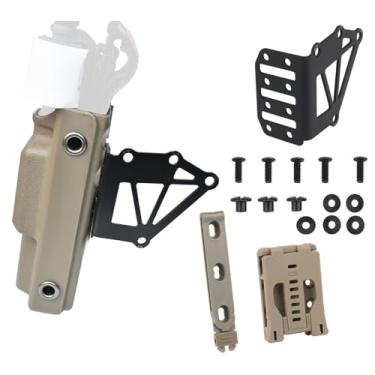 Imagem de Bolsa de suporte de torniquete tático com kit adaptador de expansão de coldre, acessórios de equipamentos policiais, acessório de clipe de cinto, suporte de torniquete Molle (Cáqui)