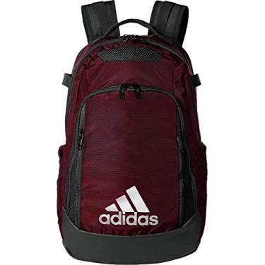 Imagem de adidas Mochila unissex 5 estrelas, Team Maroon, One Size, Mochila de time 5 estrelas
