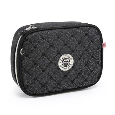 Imagem de Estojo Kika Box Organizador Feminino Divisórias 36 Lápis (Preto)