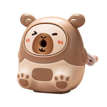 Imagem de Apontador de lápis portátil – Cortador de lápis portátil para escola, bonito desenho de , ferramenta de afiar portátil para crianças, meninas e estudantes