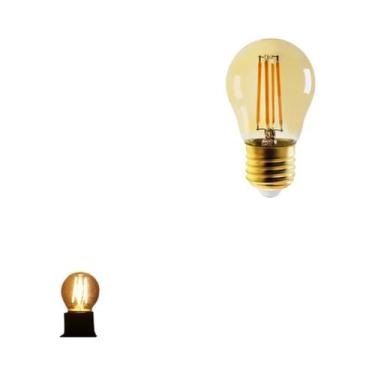 Imagem de Lâmpada Retro Edison E27 E14 B22 220V A60 G45 ST64 G80 G95 G125 Lâmpad