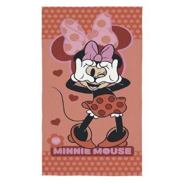 Imagem de Toalha De Banho Personagens Aveludada 70X140Cm Minnie Lepper