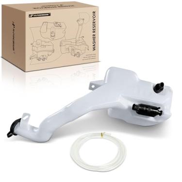 Imagem de A-Premium Conjunto de tanque de reservatório de lavador de para-brisa compatível com Chevrolet Impala Limited, Monte Carlo e Buick LaCrosse, Allure & Pontiac Grand Prix - com tampa e bomba de lavagem