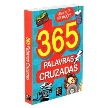 Imagem de 365 Palavras Cruzadas - Capa Azul - PE DA LETRA