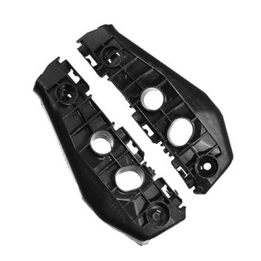 Imagem de Boxonly Par de suporte de para-choque dianteiro compatível com Toyota Corolla 2009-2011, OE 5211502130 5211602130, suporte de montagem esquerdo e direito, plástico ABS, substituição direta