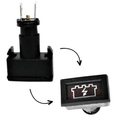 Imagem de Luz Indicadora da Bateria Trator Yanmar 1055