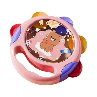 Imagem de Brinquedos para bebês, tambores de mão, instrumentos de percussão, tam