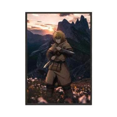 Imagem de Pôster De Arte HD À Prova d'Água Do Anime Manga V-Vinland Saga Para De