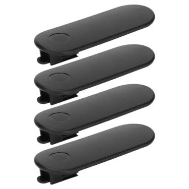 Imagem de Generic Clipe de Cinto Resistente de 4 Pces para Tlkr T60 T80 T80e, Braçadeira de Cinto de Substituição Confiável para Trabalho de Segurança, Material Plástico Preto