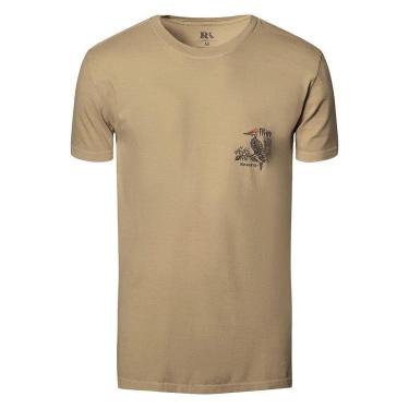 Imagem de Camiseta Reserva Estampa Pica Pau Real Masculina Bege-Masculino