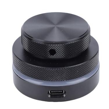 Imagem de Cuifati Botão de controle de volume, controlador multimídia BT USB C 2,4 G, botão giratório personalizado com luz RGB, viragem de página, para vitórias, OS X, Android
