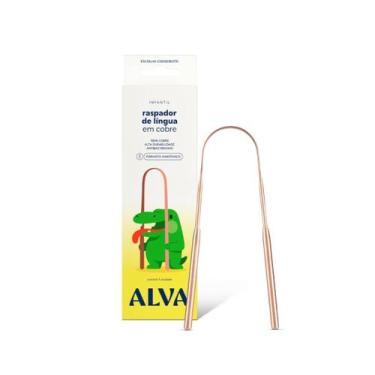 Imagem de Raspador de Língua de Cobre Infantil Alva - Alva Personal Care
