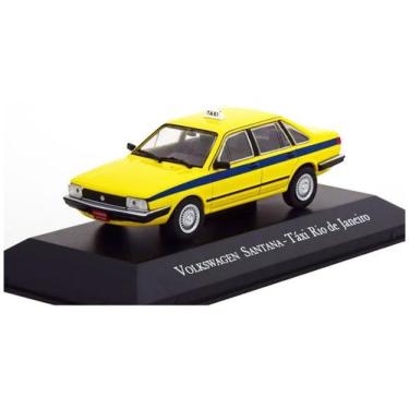 Imagem de Miniatura Colecionável Carros Nacionais Santana Táxi - Planeta