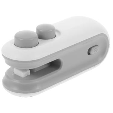 Imagem de VICASKY Mini seladora térmica portátil para lascas e sacos plásticos, máquina portátil de selagem de alimentos com traseira magnética compacta, seladora USB para preservação do frescor