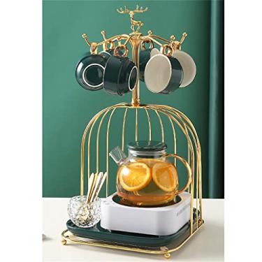 Imagem de Conjunto de chá da tarde inglês estilo nórdico xícara de cerâmica europeia pires xícara de café conjunto de xícaras de café (cor: A, tamanho