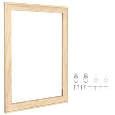 Imagem de PHOENIX Barras esticadoras de lona, kits de molduras de tela DIY de 40,6 x 50,8 cm, moldura de madeira de pinho para pinturas a óleo, impressões, pintura por números e pôsteres