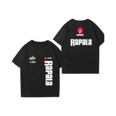 Imagem de Camiseta De Pesca Unissex De Manga Curta Rapala Finnish Game Suit, Tra
