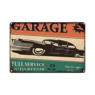 Imagem de Placa De Metal Vintage De Peças De Carro Para Decoração De Parede De G