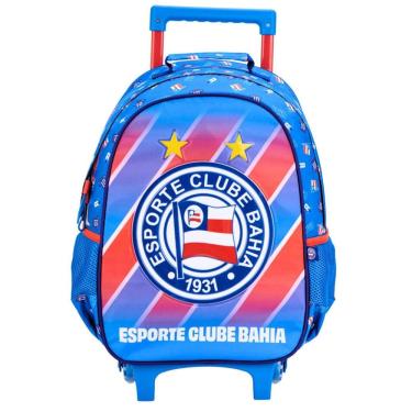 Imagem de Mochila Escolar Rodas E Costas Time Bahia 16538