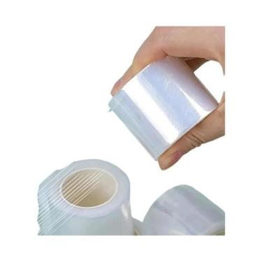 Imagem de Filme Plástico Descartável Transparente Para Tatuagem 1 2 3 Rolos Cobe