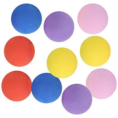 Imagem de RiToEasysports Bolas de Prática de Espuma de Golfe para Crianças, Material de EVA Seguro, Bolas Macias Leves de 60 Mm para Jogos Internos e Externos