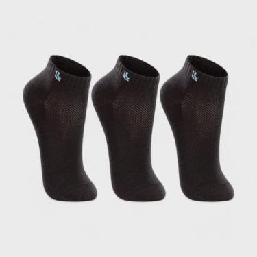 Imagem de Kit Com 3 Pares De Meia Infantil Cano Curto Lupo Sport, 0926, 30a36