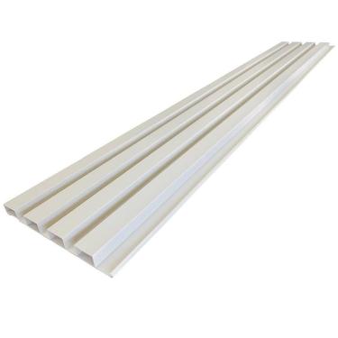 Imagem de Painel Decorativo Ripado De Pvc Placa 270cmx15cm Bariri - Tk