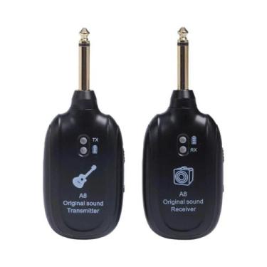 Imagem de Sistema Sem Fio UHF De Baixa Latência Para Guitarra Elétrica, Conjunto