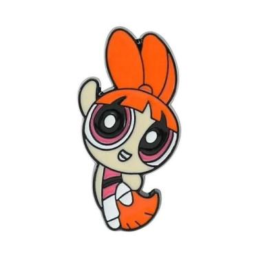 Imagem de Broche De Esmalte De Desenho Animado Menina Voadora Anime Infantil Par