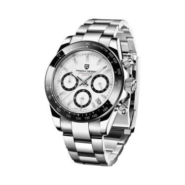 Imagem de Relógio De Luxo Masculino Em Ouro Com Cronógrafo Quartz PAGANI DESIGN 