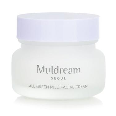 Imagem de Creme facial Muldream All Green Mild 60ml para pele sensível