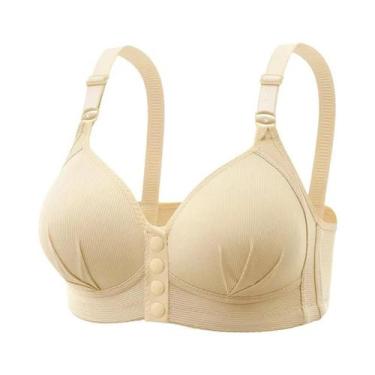 Imagem de Sutiã Push up Ajustável De Tamanho Grande Com Fecho Frontal Para Mulhe