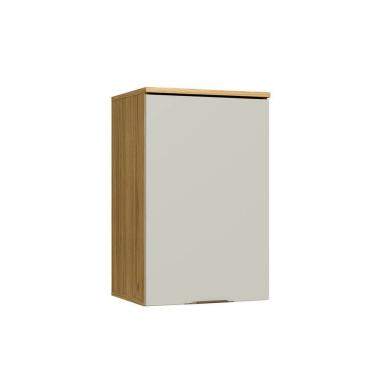 Imagem de Armário Aéreo 1 Porta 40 Cm Copenhague Ipê/ Sabbia