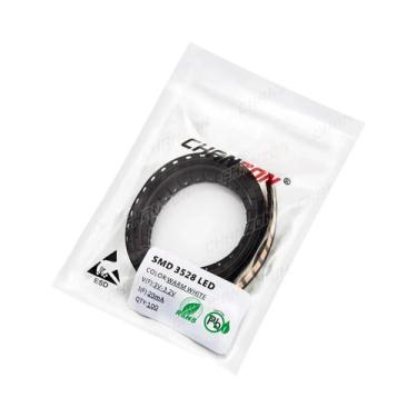 Imagem de Kit De Diodos LED SMD 3528 1210 Com 100 Peças Nas Cores Verde, Vermelh